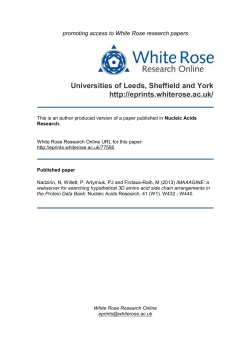 - White Rose Research Online