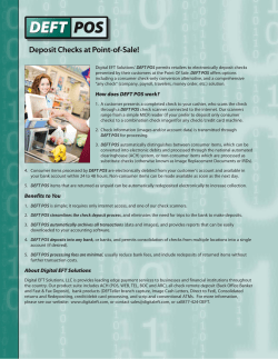 How does DEFT POS work?