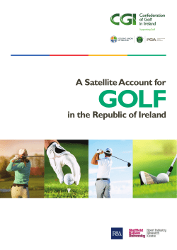 A Satellite Account for in the Republic of Ireland