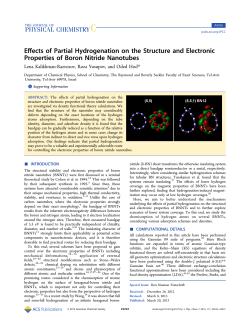 Effects of Partial Hydrogenation on the Structure and Electronic