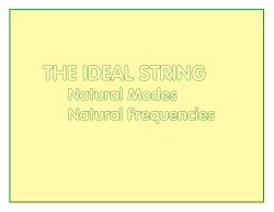 THE IDEAL STRING