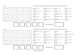 www.mathsbox.org.uk Missing equation Missing equation