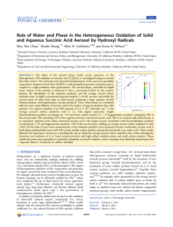 Role of Water and Phase in the Heterogeneous Oxidation of Solid