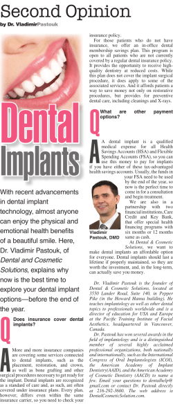 November 2014 - Dental and Cosmetic Solution