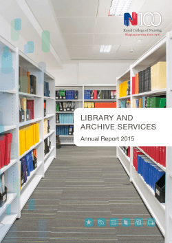 library and archive services