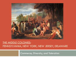 The Middle Colonies
