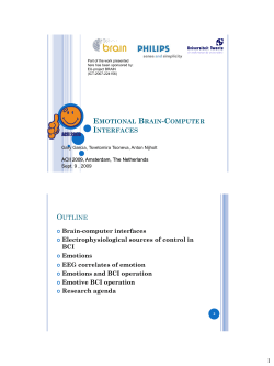 Emotional Brain-Computer Interfaces