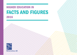 Higher education in facts and figures
