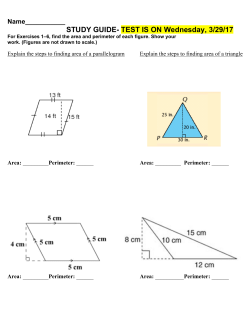 Name___________ STUDY GUIDE- TEST IS ON Wednesday, 3/29/17
