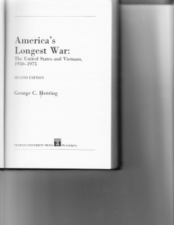 America`s Longest War
