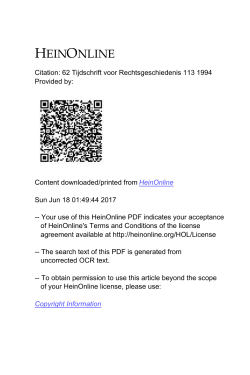 ein nline - HeinOnline