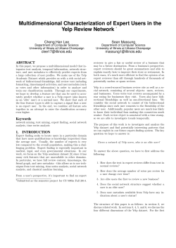 Paper - Sean Massung