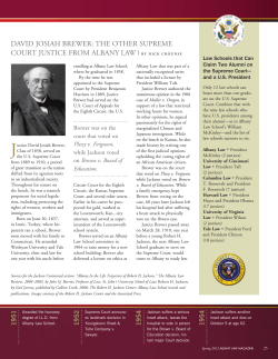 David Brewer - Albany Law School