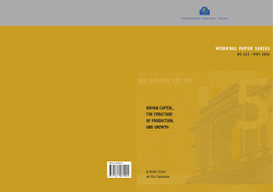 Human capital, the structure of production, and growth