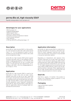 perma Bio oil, high viscosity SO69 - perma-tec