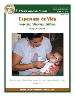 Esperanza de Vida - Cross International