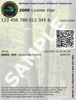 Sample PDF - Michigan DNR E