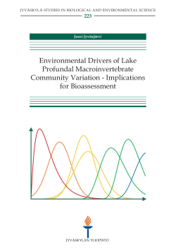 Environmental drivers of lake profundal macroinvertebrate