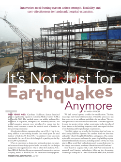It`s Not Just for Earthquakes Anymore