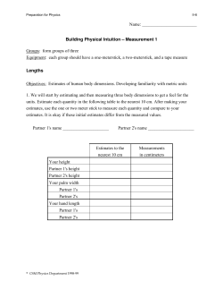 Building Physical Intuition