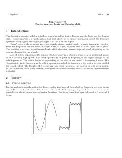 Doppler Effect Lab