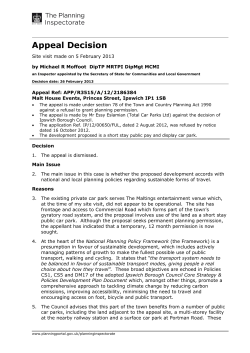 Appeal Decision - Ipswich Borough Council