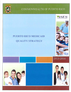 puerto rico medicaid quality strategy