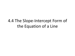 4.4 notes