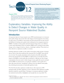 Explanatory Variables