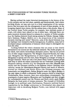 An Introduction to the History of the Turkic People