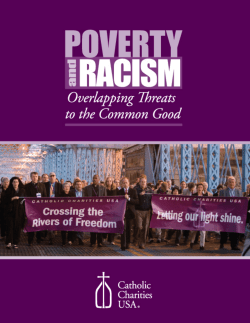 A Catholic Charities USA Poverty in America Issue Brief