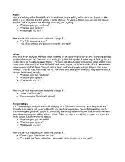 Fight You are walking with a friend off