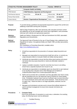 MP0407.03 Computer Health and Safety