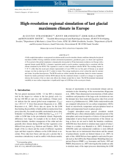 High‐resolution regional simulation of last glacial maximum climate
