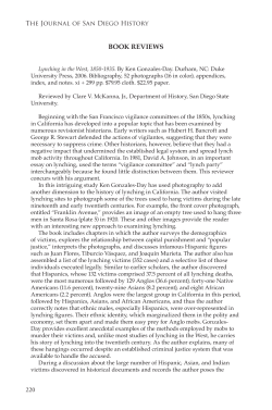 book reviews - San Diego History Center
