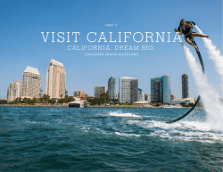 Consumer Brand Standards - Visit California (industry)
