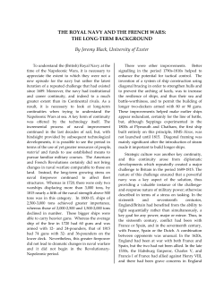 THE ROYAL NAVY AND THE FRENCH WARS