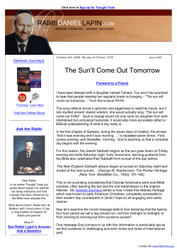 The Sun`ll Come Out Tomorrow