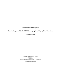 Template for an Exception: How Archetypes of