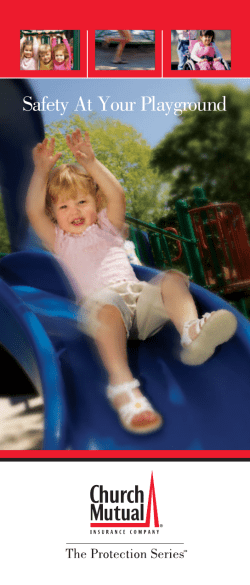 Safety At Your Playground - Church Mutual Insurance Company