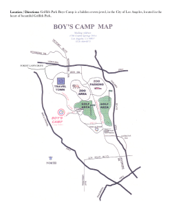 map and directions - City of Los Angeles Department of Recreation