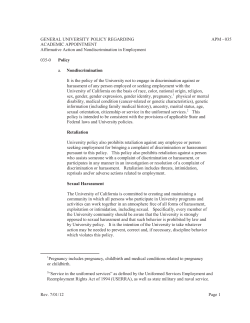 APM - 035 - University of California | Office of The President