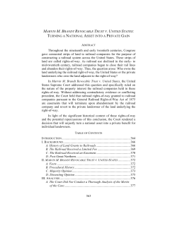 marvin m. brandt revocable trust v. united states: turning a national