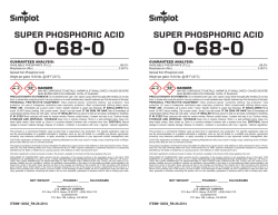 super phosphoric acid super