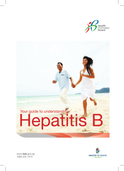 Patient version on Chronic Hepatitis B Infectionopens in a new window