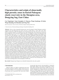 Characteristics and origin of abnormally high porosity zones in