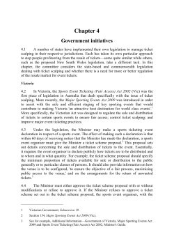 Ticket scalping in Australia