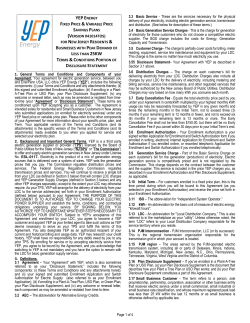 Terms and Conditions