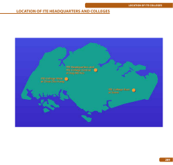 Location of ITE Headquarters and Colleges