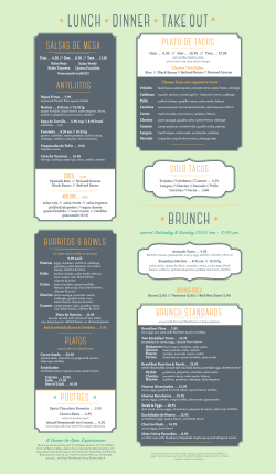 Cortijo Menu Box Menu FEB 2017